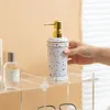 Keramische hand sanering fles Noordse drukzeep Dispenser badkamer accessoires douchegel shampoo vocht huisdecor 231222