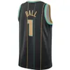 Personalizar 1 Melo Lamelo Ball Jerseys de baloncesto Hombres Juveniles Ciudad Jersey Wear Chalece 75 aniversario NUEVO 23 24