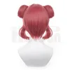 Party Supplies HOLOUN Blue Lock Manga Anime Anri Teieri Cosplay Perücke Niedlicher Stil Rose Net Kunstfaser Einstellbare Größe Dress Up