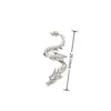 Brincos de backs Sweet Cool Dragon Copper Zirconia Ear Bone Design exclusivo sem piercing 1pc