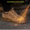 stalowe buty bezpieczeństwa dla mężczyzn przeciwodwajnych buty nakłucia trampki Proof Man Prac. Pracowna z ochroną 231225