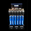 パックウッズツイストバッテリー510スレッド900MAH予熱VVバッテリーディスプレイキットUSB充電器30PCS/セットデバイスキットクッキーマルチカラー