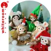 Julklapp 2023 2024 Mini BJD Doll naken pojke leksakskläder återfödelse baby 1/12 överraskning leende mode interaktiva tjejbarn 231225