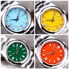 Nuova versione superiore orologi da polso da uomo super verde giallo blu giallo 39mm 41mm 36mm 124300 114300 automatico Cal 2813 MENS AUTOMATICO Watch222y