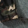 Calça masculina masculina moda casual camuflage multi -bolso zíper fivela cargo masculino ferramentas externas 66 homens