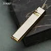 ZORRO – briquet à Kerosene en métal ultra-fin, Type de meule créative, léger et Portable, accessoires pour fumer, Gadgets