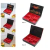 Dinnerware Japanese Bento Box 6 Compartments Lunch Sushi Tray For