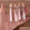 Frasco de perfume 24pcs 37x70x27mm 50ml mini garrafas de vidro desejando frascos minúsculos frascos com rolha de cortiça presente de casamentogood qty drop delivery h dhagg