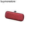 Women Clutchs Bag BottegaaVeneta Dinner Woven Genuine Leather Sheepskin Bag 2023 Fashion Handwoven Bag Celebrity Same Style Bag