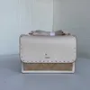 coabag vintage messenger väska kvinnor flip täcker tyg väska guld kedja axel rem designer väska läder designer handväska crossbody väskor kvinnliga plånböcker