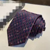 2024 modedesigner 100% slips silkesloppe broderad jacquard hand vävd för män bröllop casual och affärsslips mode hawaii nackband med låda