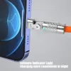 180 rotating super fast charge cable dual usb c to typec charger liquid silicone cable for iphone 12 14 pro max xiaomi samsung 300pcs