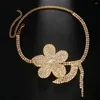 Choker Elegante Rhinestone Flower kraag ketting Y2K voor vrouwen Verklaring Bruidsjuwelen Hoogwaardige accessoires Party