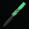 DQF-version MT ZT-X70 US Italian Style Knife Self Defense Tactical D2 Blade 6061-T6Aluminum Handle EDC Outdoor Camping Fighting Knives