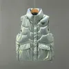 Designer Women Down Jacket New Winter Cotton Jackets Coat Classic Design Roupas de mangas destacáveis da marca de colete da marca de colete