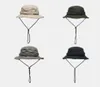 Outdoor fishing sunscreen caps men and women sunshade summer breathable fisherman cap folding tourist sundrawstring hat2618088