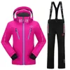 Jacken Pelliot wasserdicht kostenlos Shipping Garantie authentische Frauen Ski -Anzüge Jacke Herren, Thermal Cottom gepolstert Snowboard