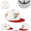 Chapeaux ajustés Taille de créateur Couleurs les plus récentes Casquettes plates de baseball Marron Noir Couleur Lettre Broderie Chicago Toutes les équipes Sport World Patché Chapeaux cousus entièrement fermés