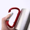 Stainless Steel Coffee Mugs with Carabiner Handles 200ml 300ml Double Walled Travel Water Tea Coffee Cups for Backpacking, Camping & Hiking