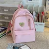 Школьные сумки 2023 Корейский студенческий рюкзак для девочек -подростков Симпатичная женская книга Бренда Сумка Нейлон Ракзак мешок