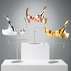 Mode 4Style Electricating Underwear Female Mannequin Model Display Rack Hanger Stor bröstet Fake Human Body Doll Sexig No Base X282o