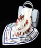 Sjaals 100 zijden glanzende sjaal Women039s Vintage paardenprint kleine stewardess hoofddoek vierkante bandana gebonden 53cm 208 inch8101895