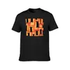 Herrtankstoppar orange popsicles t-shirt t shirt man kort ärm skjortor grafiska tees män länge