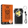 Boruit V10 EDC Keychain Lampe de poche Portable MINI TORCH TYPE-C CONDUCTION RECHARGable LUMINATE