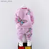 Ensembles de vêtements printemps et automne 2pcs filles vêtements bébé garçon dessin animé à manches longues t-shirts Bib Denim Pantalons globaux Tenues de jeu Costume 1-5Y