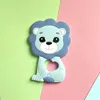 5/10st Silicone Lion Baby Teethers Born Care for Baby Accessories matklass Tanding Baby hängsmycken Making Baby Toys 231225