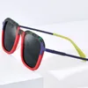 Sonnenbrille FONEX Bunte Acetat Titan Polarisierte Männer 2023 Einfache Mode Quadrat UV400 Sonnenbrille Frauen Shades F85786T