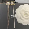 Designer oorbellen sieraden voor vrouwen bedel goud oorknopjes merk mobiele elegante diamanten oorbellen met kwastjes 925 zilveren oorbellen dames bruiloft aretes 2312253XQ