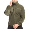 Herren Jackets Classic Viertelzip Polar Front Fleece Jacke