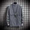 Herrtröjor lbl kashmir bomull tröja män höst vinter tröja jumper mantel hombre pull homme hiver pullover män o-hals stickade tröjor j231225