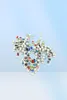 Shippment 100pcs Lot Crystal Gems Ball Replacement Body Piercing Jewelry 액세서리 입술 눈썹 혀 배꼽 피어싱 6735966