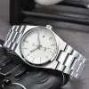 Top Brand WristWatches Men AAA mechanical Watches Three needles Automatic Date Watch 1853 Luxury wrist-watch Steel Strap Fashion PRX designer lady watche