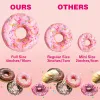 4 Holes Cake Mold 3D Silicone Donut Molds Non Stick Bagel Pan Pastry Chocolate Muffins Donuts Maker Kitchen Accessories Tool FY2674 LS1225