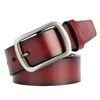 Top selling designer delts leather Men Women Belt male Luxury belts black coffee brown colors Woman man belt Big Needle buckle jea2619