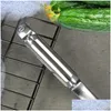 Fruktgrönsaksverktyg Vit nickelpläterad zinklegering Peelers Kitchen Potato Apple Peeler Ergonomic Non Slip Handle Sharp Blad Car DHX5F