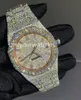 럭셔리 남성 시계 감시 감시 맨 워치 아이스 아웃 시계 Moissanite Watch Wristwatch Automatique Montre Designer Watches Men Diamond Watch Montre de Luxe 067