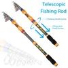 Hastes de pesca de barco Haste de pesca telescópica Água salgada água doce-12 ft Polo de pesca telescópica de fibra de carbono 1,8m 2,1m 2,4m 2,7m 3,0m 3,6ml231223