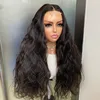 Vietnamese Peruvian Indian Brazilian Natural Black Body Wave 2x6 Transparent Lace Closure Wig 100% Raw Virgin Remy Human Hair