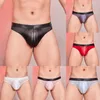 Underpants Mens Sexy Sheer Oil Shiny Unterwäsch