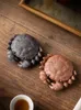 Teehaustier-Ornamente, kreative Krabbe, integrierter Filter, Teeablauf, lila Sand, Teezeremonie-Zubehör, Dekoration, chinesischer Stil, Kunsthandwerk 231225