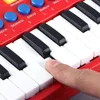 31 Chaves Crianças Bebê Brinquedos Musicais Crianças Instrumento Musical Portátil Teclado de Piano Eletrônico Brinquedos Educativos para Menina 231225