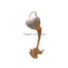 Dekorativa föremål Figurer som flyter spill Coffee Cup Scpture Kitchen Decoration Magic Hälla Splash Creative Desktop Decor Hom DH6OQ