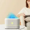 Humidifiers Portable Air Humidifier Simulation Flame Essential Oil Diffusers Moisturize Skin Mini Humidifier Relieve Fatigue Supplies