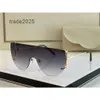 Designer zonnebril Nieuw modeontwerp 222 Randloze lens uit één stuk lens eenvoudige en trendy stijl veelzijdige outdoor outdoor UV400 Protection Eyewear