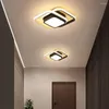 Luci a soffitto Lampada lampadina a LED moderna per soggiorno camera da letto casa da pranzo in alluminio illuminazione da lucentezza plafonnier