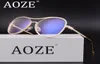 AOZE CRYSTALラインストーン女性用の特大のサングラス光学メガネフレームクリアレンズアンチブルーレイ抗UV400高品質7558839